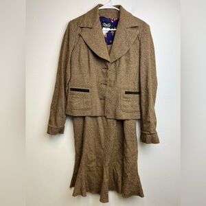 Dolce & Gabbana Vintage Wool Dress Suit